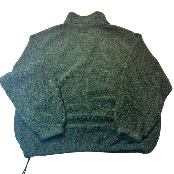 Pendleton Green Sherpa Fleece Half-Zip Pullover Size XL - Picture 7 of 7